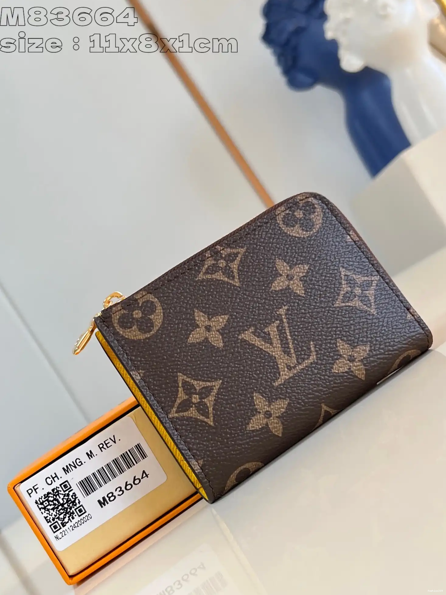 Compact Vuitton Wallet-11*8.5*1.5CM Louis Noa 0420